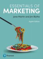Essentials of Marketing 8th edition
