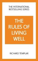 Rules of Living Well: A Personal Code for a Healthier, Happier You, 2nd  edition 2nd edition