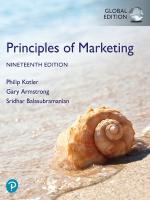 Principles of Marketing, Global Edition 19th edition
