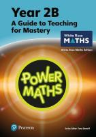 Power Maths Teaching Guide 2B - White Rose Maths edition 2nd edition