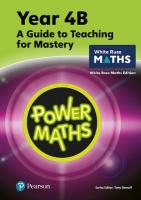 Power Maths Teaching Guide 4B - White Rose Maths edition 2nd edition