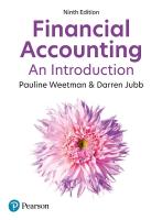 Financial Accounting: An Introduction 9th edition