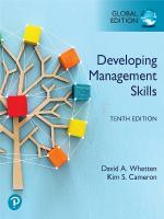 Developing Management Skills, Global Edition 10th edition