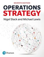 Operations Strategy 7th edition