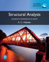Structural Analysis, in SI Units 11th edition