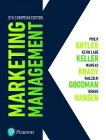 Marketing Management 5th edition