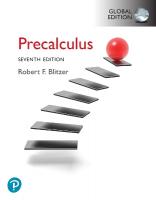 Precalculus, Global Edition 7th edition