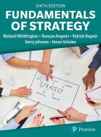 Fundamentals of Strategy 6th edition