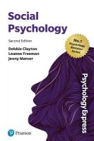 Psychology Express: Social Psychology 2nd edition