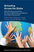 Schooling Across the Globe: What We Have Learned from 60 Years of Mathematics and Science International  Assessments
