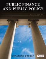 Public Finance and Public Policy (International Edition) Seventh Edition
