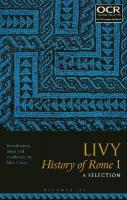 Livy, History of Rome I: A Selection