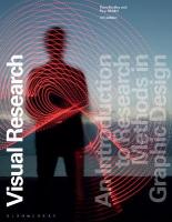 Visual Research: An Introduction to Research Methods in Graphic Design 4th edition