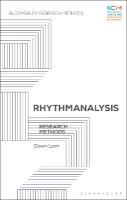 Rhythmanalysis: Research Methods