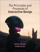 Principles and Processes of Interactive Design 2nd edition