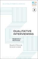Qualitative Interviewing: Research Methods 2nd edition