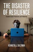 Disaster of Resilience: Education, Digital Privatization, and Profiteering