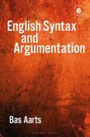 English Syntax and Argumentation 6th edition