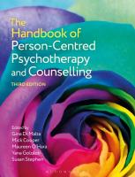 Handbook of Person-Centred Psychotherapy and Counselling 3rd edition