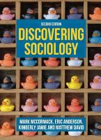 Discovering Sociology 2nd edition