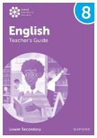 Oxford International Lower Secondary English: Teacher's Guide 8 1
