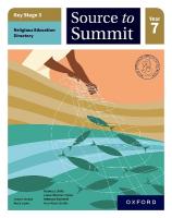 Key Stage 3 Religious Education Directory: Source to Summit Year 7 Student  Book 1