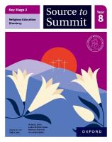 Key Stage 3 Religious Education Directory: Source to Summit Year 8 Student  Book