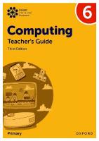 Oxford International Primary Computing: Teacher's Guide 6 3rd Revised edition