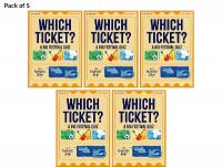 Read Write Inc. Fresh Start Readers: Book 3: Which Ticket? A Big Festival  Quiz & Fantastic Rays - Pack of 5