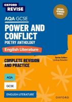 Oxford Revise: AQA GCSE English Literature: Power and Conflict Poetry  Anthology