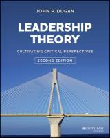 Leadership Theory: Cultivating Critical Perspectives 2nd edition