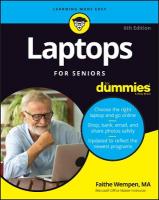 Laptops For Seniors For Dummies 6th edition