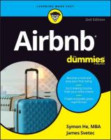 Airbnb For Dummies 2nd edition