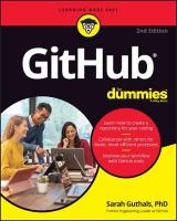 GitHub For Dummies 2nd edition