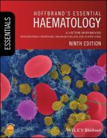 Hoffbrand's Essential Haematology 9th edition
