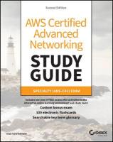 AWS Certified Advanced Networking Study Guide: Specialty (ANS-C01) Exam 2nd edition