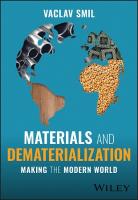 Materials and Dematerialization: Making the Modern World 2nd edition