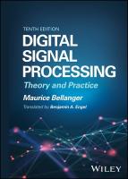 Digital Signal Processing: Theory and Practice 10th edition