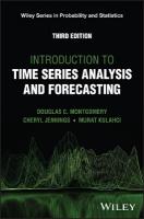 Introduction to Time Series Analysis and Forecasting 3rd edition