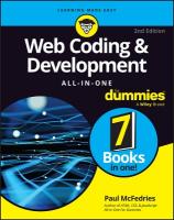 Web Coding & Development All-in-One For Dummies 2nd edition