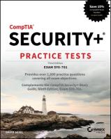 CompTIA Securityplus Practice Tests: Exam SY0-701 3rd edition