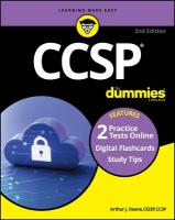 CCSP For Dummies: Book plus 2 Practice Tests plus 100 Flashcards Online 2nd edition