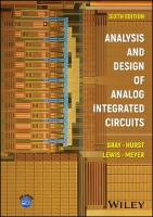 Analysis and Design of Analog Integrated Circuits 6th edition
