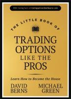 Little Book of Trading Options Like the Pros: Learn How to Become the House