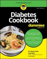 Diabetes Cookbook For Dummies 5th edition