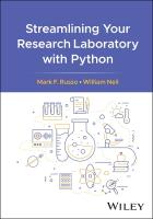 Streamlining Your Research Laboratory with Python