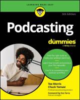 Podcasting For Dummies 5th edition