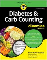 Diabetes & Carb Counting For Dummies 2nd edition
