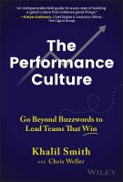 Performance Culture: Go Beyond Buzzwords to Lead Teams That Win