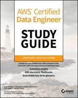 AWS Certified Data Engineer Study Guide: Associate (DEA-C01) Exam